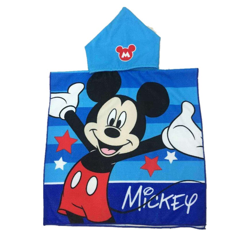 Kids Hooded Towels Cartoon Design